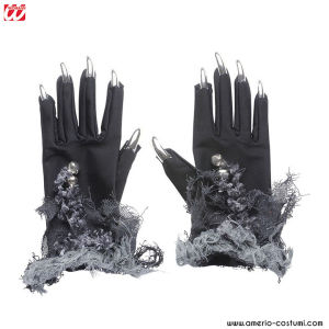PAIRS OF GLOVES WITH SILVER NAILS AND BELLS