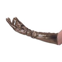 PAIRE DE GANTS EN PIALETTES - OR