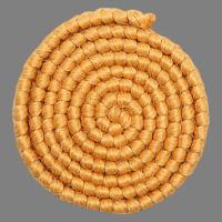 Pelo de lana crespa (trenzado) – Rubio dorado