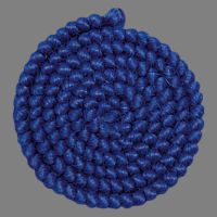 Pelo de lana crespa (trenzado) – Azul