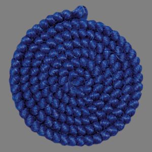 Cheveux en crêpe de laine (tressés) – Bleu