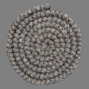 Cheveux en crêpe de laine (tressés) – Gris moyen
