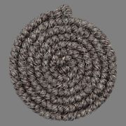 Wool Crepe Hair (braided) – Dark Grey