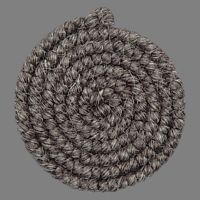 Pelo de lana crespa (trenzado) – Gris oscuro