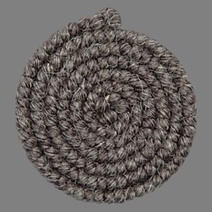 Cheveux en crêpe de laine (tressés) – Gris foncé