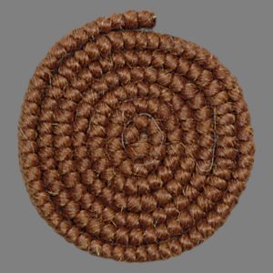 Cheveux en crêpe de laine (tressés) – Brun clair