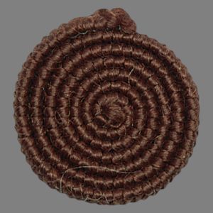Cheveux en crêpe de laine (tressés) – Brun foncé