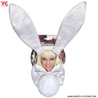 Iepuraș alb cu sclipici