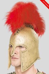 Spartanischer Latexhelm