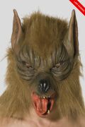 Maschera Lupo Mannaro Marrone