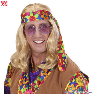 Perruque Blond Hippie Dude