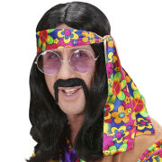 Black Hippie Dude Wig