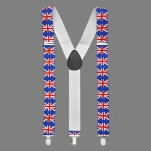 UK Flag Suspenders