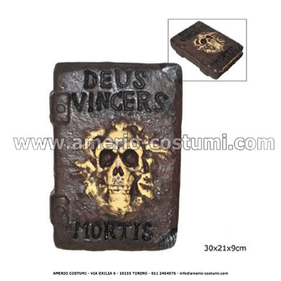Book with skull