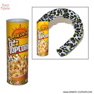 Tubo Popcorn con serpente