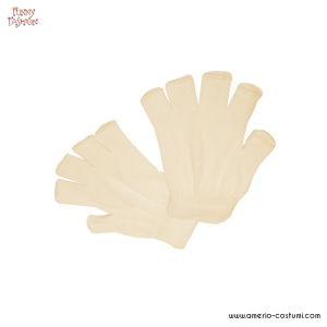 Fingerlose Handschuhe aus Wolle