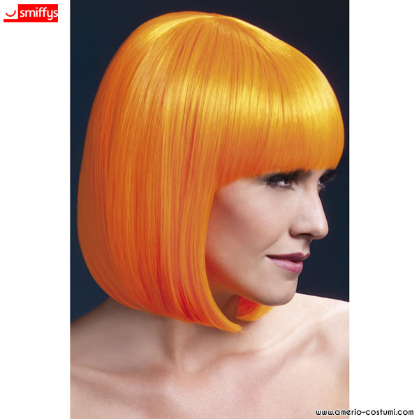 Perruque Elise – Orange Néon