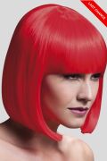 Peluca Fever Elise – rojo neón