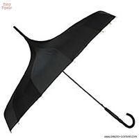 Paraguas puntiagudo – Negro