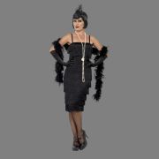 Flapper Long Black