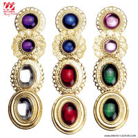 Oval Ring with Gem
