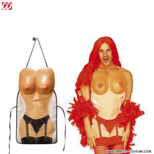 Sexy Schürze mit Brüsten