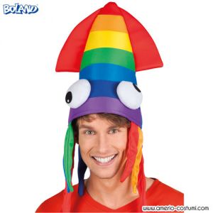 Cappello Calamaro Arcobaleno
