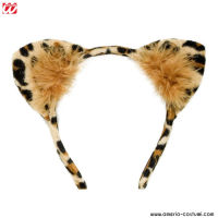 Orelhas de Leopardo em veludo