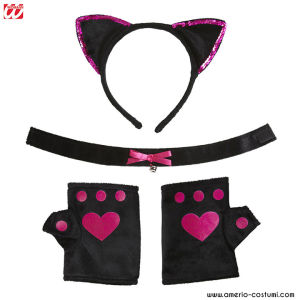 Ensemble de chats amusants