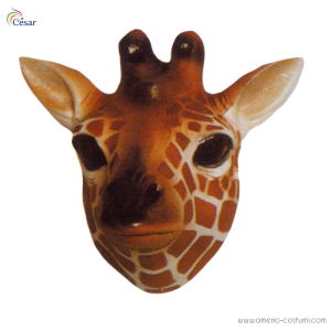 Giraffenmaske aus Kunststoff Jr