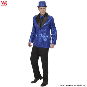 Chaqueta de lentejuelas - AZUL