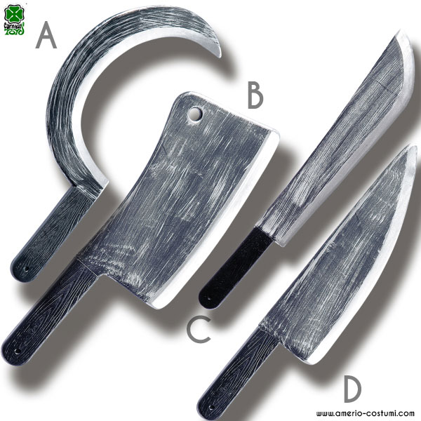 CUCHILLO DE COLOR HIERRO - 45/50 cm - div. mod. disponible