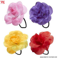 Elástico de cabelo com FLOR