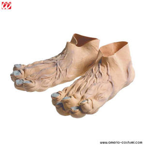 PAIR OF GIANT LATEX FEET