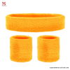 Conjunto de Diadema y Pulseras Flúor Naranja
