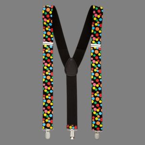 Polka Dot Suspenders