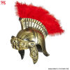 Casco romano de oro antiguo