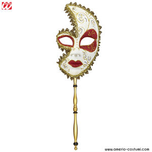 DELUXE MARQUISE DE SADE MASK ON A STICK