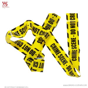 Fita de barricada CRIME SCENE