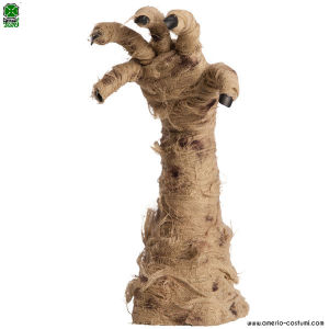 Mano de momia con sonido y movimiento 40 cm