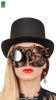 Masque Steampunk Cuivre avec Miroir