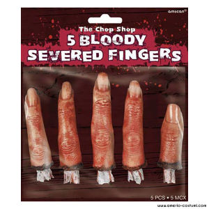 Pcs. 5 Severed fingers