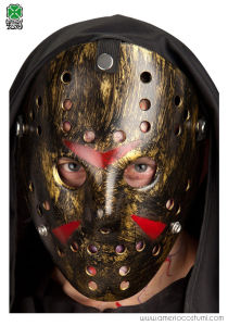 Bronze hockey mask
