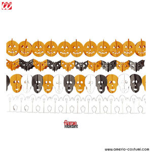 FESTÃO HALLOWEEN - 3 m - disp. 4 mod. - Ignífugo