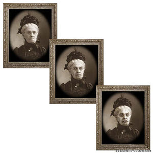 Portret lenticular bunica Gertrude 13x18 cm