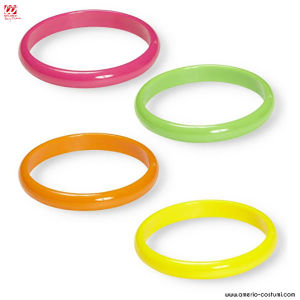 Ver 4 PULSERAS FLUORESCENTES