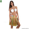 HAWAII MULTICOLOR SKIRT with flowers - 45 cm