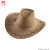 Sombrero vaquero de ante marrón