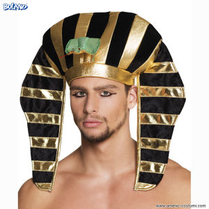 Cappello Tutankhamon Faraone Nero