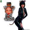 Conjunto de pajarita de leopardo